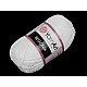 Cotton Knitting Yarn Begonia 50 g - white milk