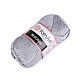 Cotton Knitting Yarn Begonia 50 g - dove grey