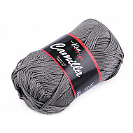 Knitting Yarn Camilla 50 g - gray - dark