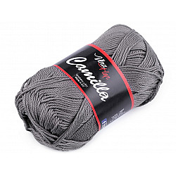 Knitting Yarn Camilla 50 g - gray - dark