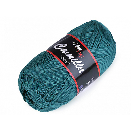 Knitting Yarn Camilla 50 g - paraffin blue