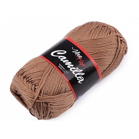 Knitting Yarn Camilla 50 g - light brown