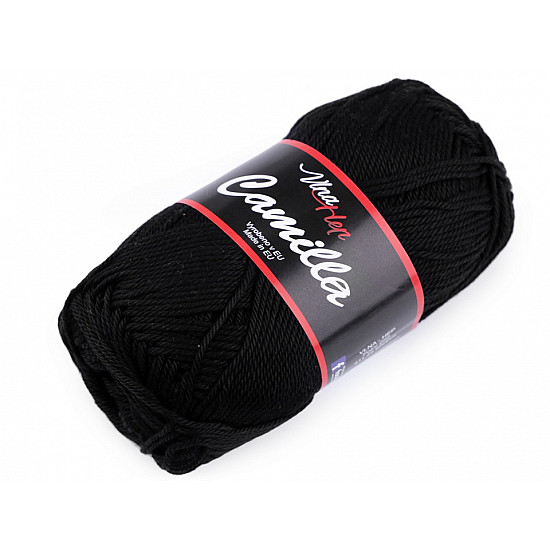 Knitting Yarn Camilla 50 g - black