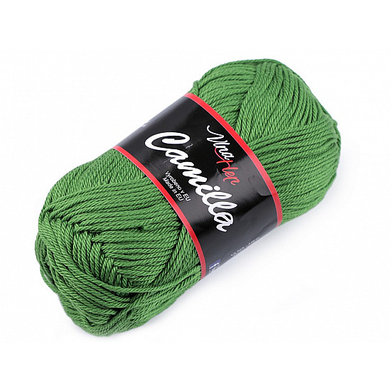 Knitting Yarn Camilla 50 g - grass green