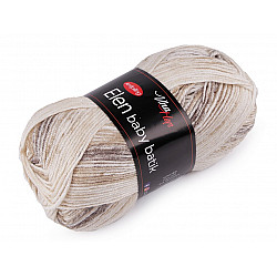 Knitting Yarn Elen Baby Batik 100 g - lightbeige