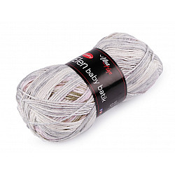 Knitting Yarn Elen Baby Batik 100 g - grey-green