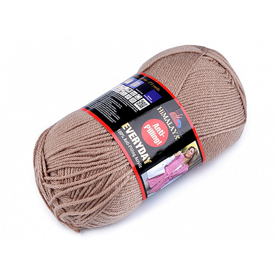 Knitting Yarn Everyday 100 g - darkbeige