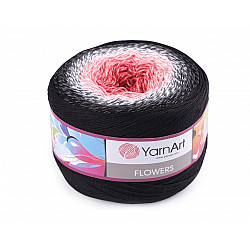 Knitting Yarn Flowers 250 g, pink