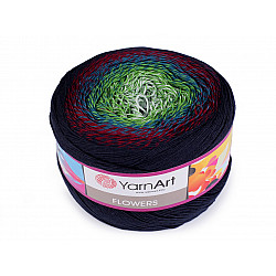 Knitting Yarn Flowers 250 g, pastel green