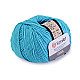 Knitting Yarn Gina / Jeans 50 g - blue azure