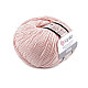 Knitting Yarn Gina / Jeans 50 g - pale pink