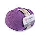 Knitting Yarn Gina / Jeans 50 g - violet