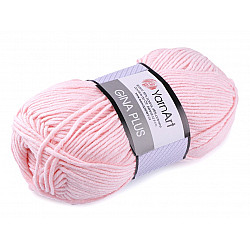 Knitting Yarn Gina / Jeans Plus 100 g - pale pink