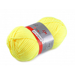 Knitting Yarn 50 g Hit - bright yellow