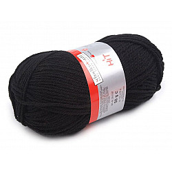 Knitting Yarn 50 g Hit - black