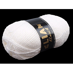 Knitting Yarn 50 g Elian Klasik - white