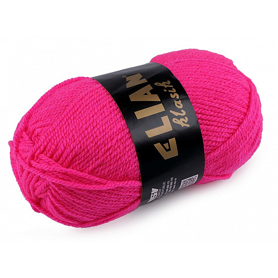 Knitting Yarn 50 g Elian Klasik - pink