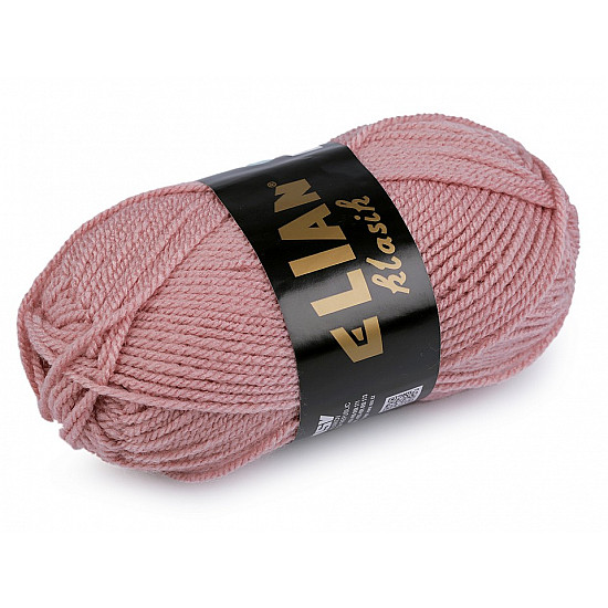 Knitting Yarn 50 g Elian Klasik - vintage pink light