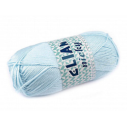 Knitting Yarn 50 g Elian Nicky - blue ice