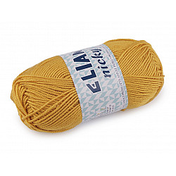 Knitting Yarn 50 g Elian Nicky - mustard