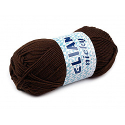 Knitting Yarn 50 g Elian Nicky - brown