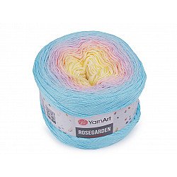 Cotton Knitting Yarn Rosegarden 250 g, forget-me-not blue