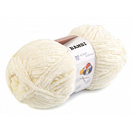 Knitting Chenille Yarn Bambi 100 g, sea shell