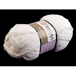 YarnArt 100g Dolce, white