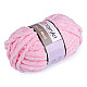 Chenille Knitting Yarn Dolce Maxi 200 g, baby pink