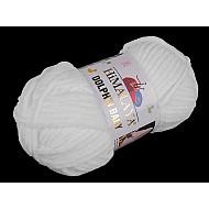 Knitting Yarn Dolphin Baby 100 g, white