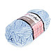 Knitting Yarn Velour 100 g, light blue