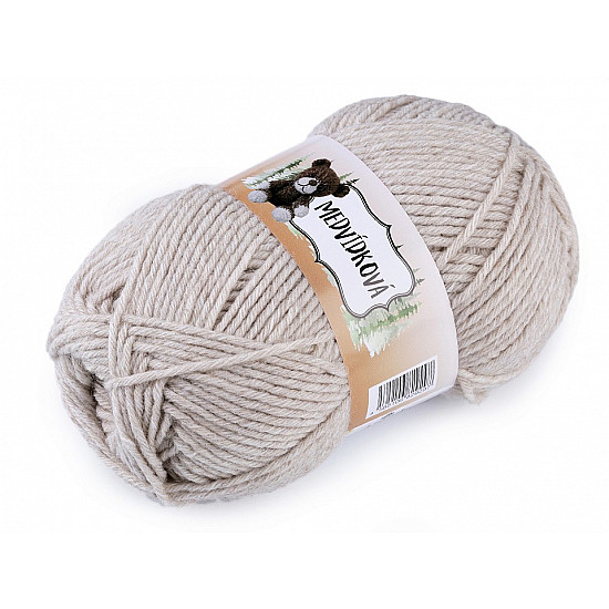 Knitting Yarn Teddy 100g - lightbeige