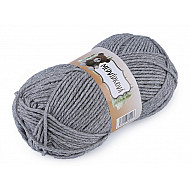 Knitting Yarn Teddy 100g - lightgrey