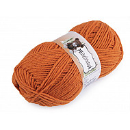 Knitting Yarn Teddy 100g - darkorange