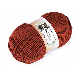 Knitting Yarn Teddy 100g - rusty brown