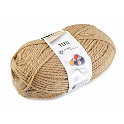 Knitting Yarn 100 g Yetti - brown sand