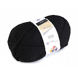 Knitting Yarn 100 g Yetti - black