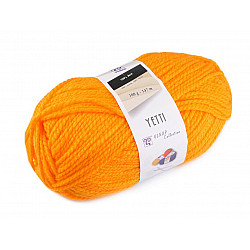 Knitting Yarn 100 g Yetti - rich orange