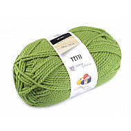 Knitting Yarn 100 g Yetti - green veldt