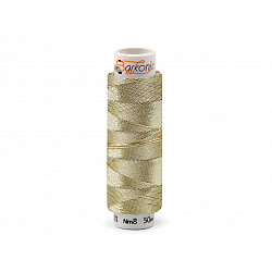 Metallic Thread Elisabeth 3; 50 m, gold lt.