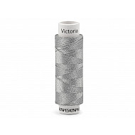 Metallic Thread Victoria 100 m, silver