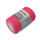 Twisted Knitting Yarn Macrame Cotton Spectrum 250 g, pink