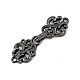 Decorative Filigree Fastening, black nickel