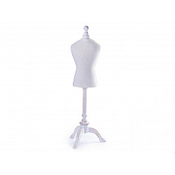 Decorative Tailors Mannequin / Dressmaker Dummy 67 cm - ecru light