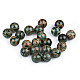 Mineral Beads Tibetan Agate Dzi Ø8 mm (package 10 pc.)