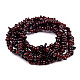 Mineral Gemstone Chips Garnet (1 string)