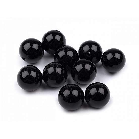 Mineral Beads Onyx Ø8 mm (package 10 pc.)