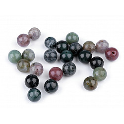 Natural Mineral / Gemstone Beads Indian Agate Ø8 mm (package 10 pc.)