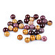 Natural Mineral / Gemstone Beads Jasper Mookait Ø6 mm (package 10 pc.)