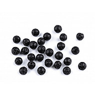 Natural Mineral / Gemstone Beads Lava Stone Ø7 mm (package 20 pc.)